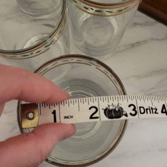 Vintage Royal Heritage Christmas Collection 4 hi-ball glasses 17 oz.- Ne… - Picture 6 of 8